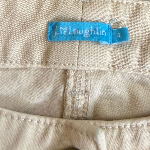 J.Mclaughlin Lexi Skinny Jeans Beige Size 4 - Picture 3 of 6
